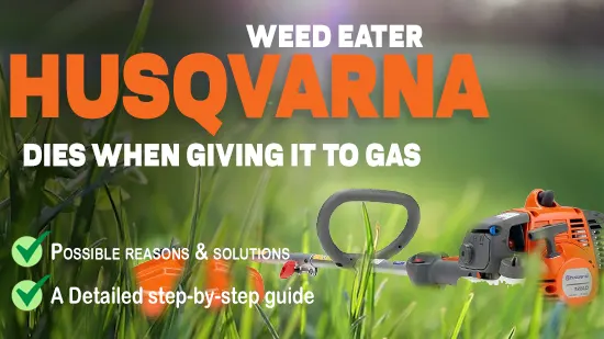 Husqvarna Weed Eater Dies When I Give It Gas