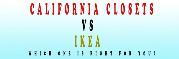 california closets vs ikea