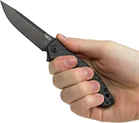 zero-torerance-0450cf-folding-knife-DLC-coated-S34VN