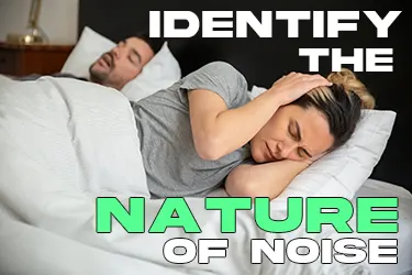 Identify the nature of the noise